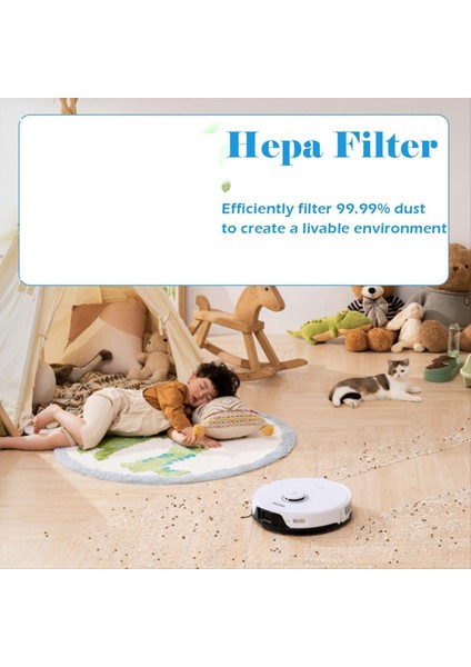 Roborock S8 / S8 Plus / S8 Pro Ultra Yedek Yedek Parçalar Ana Yan Fırça Hepa Filtre Mop Bez Toz Çantası Için (Yurt Dışından) modelleri