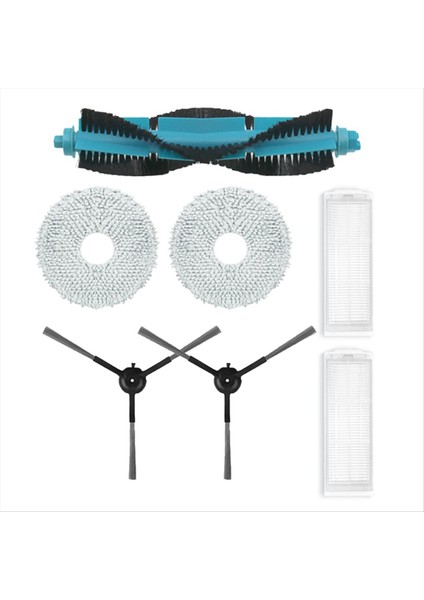 Conga 11090 Spin Devrimi Silindir Side Fırçası Hepa Filtre Mop Robot Vakumları Yedek Parça Aksesuarları (Yurt Dışından)