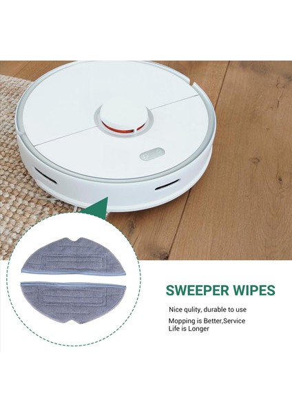 5 Pcs Mop Kumaş Yan Fırçası Xiaomi Için T7 T7PLUS S7 Roborock Vakum Süpürge Aksesuarları (Yurt Dışından) indirimleri