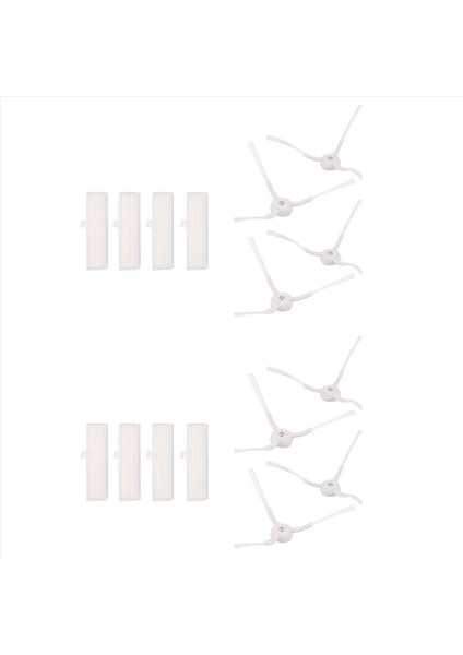 Rowenta Explorer Serie Için 16X Hepa Filtre Yan Fırçası 60 RR7455 7447 Tefal Serie 60 Robotik Vakum Süpürge Yedek (Yurt Dışından)