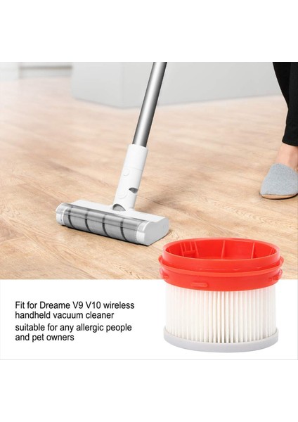 Xiaomi Dreame Için 10 Pcs V9 V10 V11 V8 V9B V9P Xr Kablosuz Elde Taşınır Vakum Süpürge Hepa Filtre Yedek Parçaları (Yurt Dışından) indirimleri