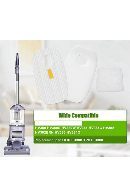 20X Ön ve Filtreler Kiti Yanıp Sarkan Ro-Cke Duoclean HV380 HV381 HV382 HV383 HV383 HV384Q HV380W (Yurt Dışından) modelleri