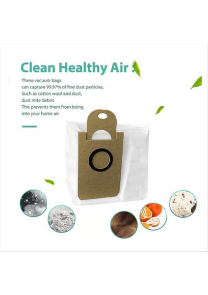 16PCS Xiaomi Lydsto G2 Robot Elektrikli Süpürge Yedek Yedek Parça Çöp Çanta Ev Temizliği (Yurt Dışından) modelleri