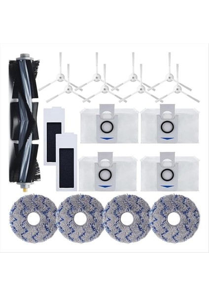 19PCS Ecovacs Deebot T20 Omnı/max/pro Ecovacs T20 Max Vakum Süpürge Aksesuarları Kiti (Yurt Dışından) indirimleri