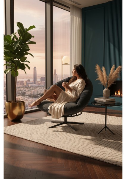 Royal Serisi – Lüks 360 Derece Döner Koltuk | Modern Şıklığın En Prestijli Hali