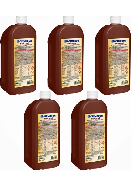 Batikon (Antiseptik Çözelti) 1000ML - 5 Adet