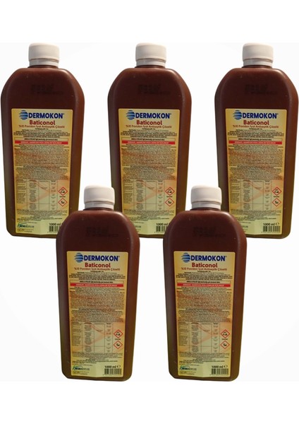 Batikon (Antiseptik Çözelti) 1000ML - 5 Adet fiyatları