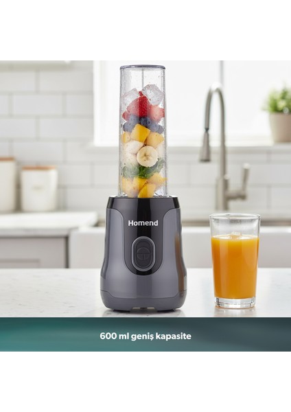 Mixfresh 7026H Kişisel Smoothie Blender Antrasit Siyah modelleri