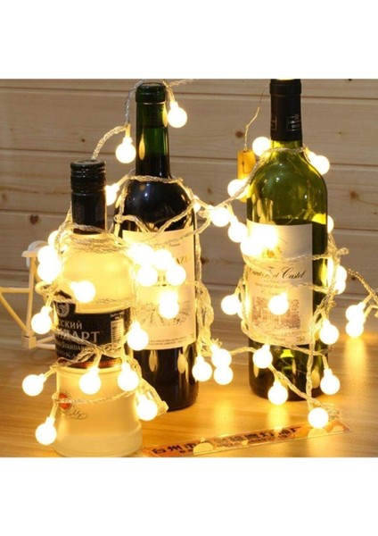 Mini Top LED Yılbaşı Süsleme 20 Toplu (3,5 Metre) indirimleri