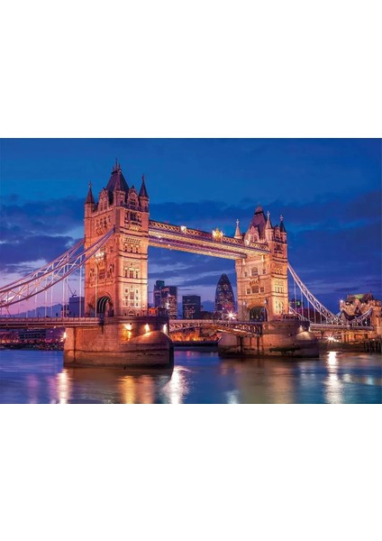 1000 Parça Tower Bridge At Night Puzzle