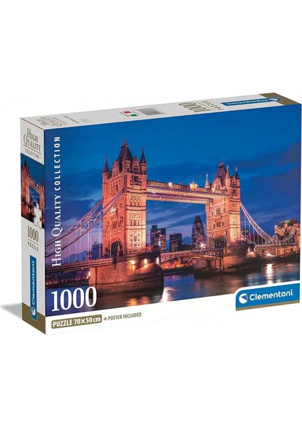 1000 Parça Tower Bridge At Night Puzzle fiyatları