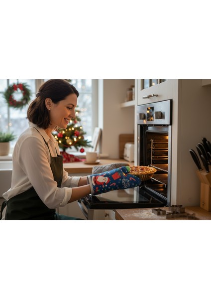 Fırın Eldiveni Yeni Yıl Temalı , Yılbaşı Temalı