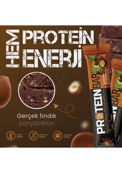 Protein Bar Fındık 12 Adet modelleri