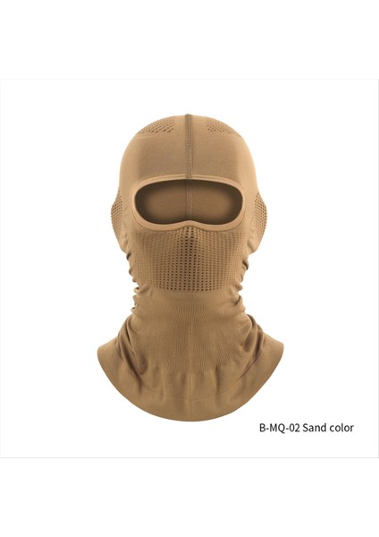Buz Ipek Güneş Koruyucu Maske Tam Yüz Spor Headgear Bisiklet Motosiklet Binicilik Maskesi Sarı (Yurt Dışından) indirimleri