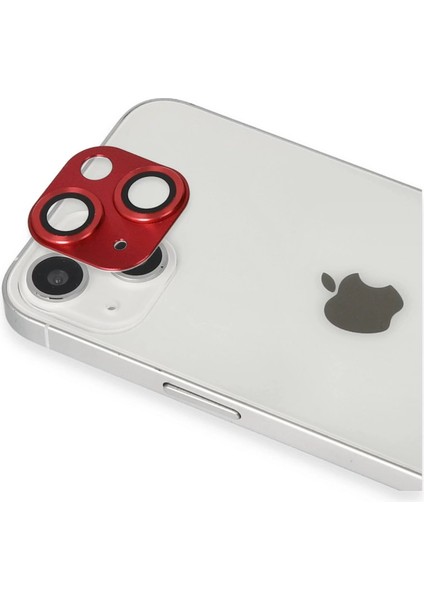 Iphone 13 Pers Alüminyum Kamera Lens - Kırmızı fiyatları
