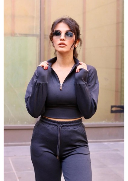 Şalvar Paçalı Lacivert Kaliteli Modal Takım modelleri