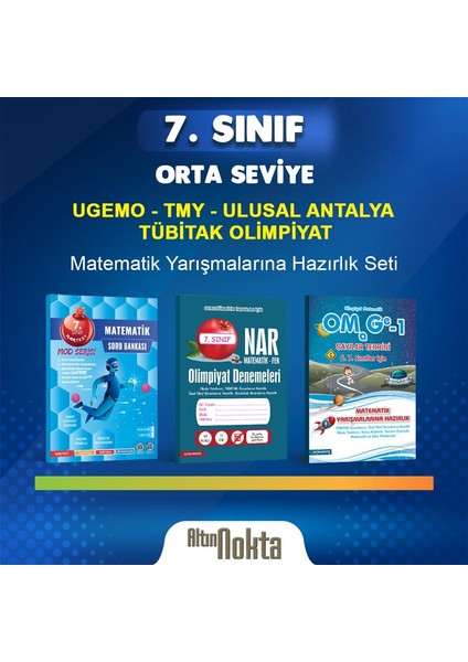 7. Sınıf Matematik Yarışmalarına Hazırlık Orta Seviye