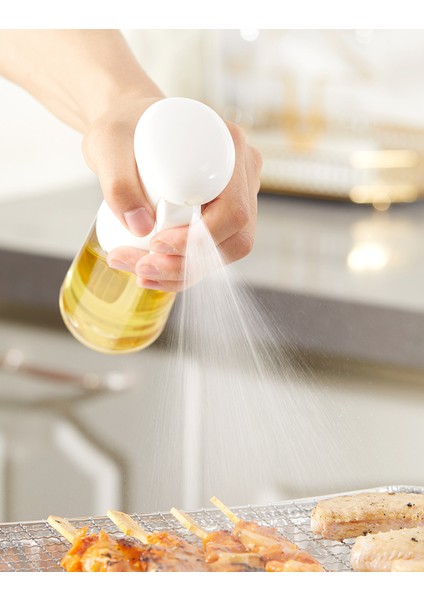 210 ml Tetikli Sprey Cam Yağ Limon Sos Spreyi Yağ Şişesi Airfryer- Tava Yağdanlık fırsatları