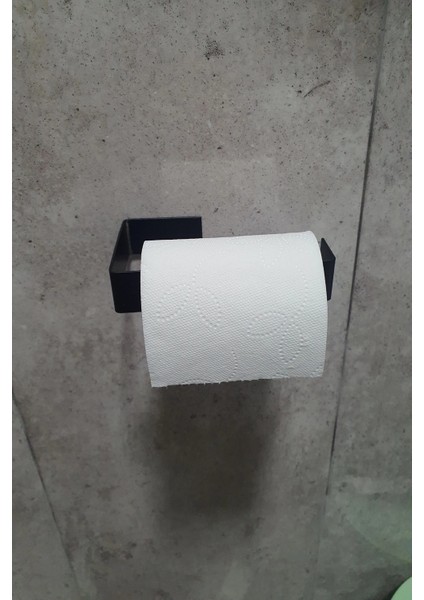 Mat Siyah Tuvalet Kağıdı Tutucu Askısı Wc Kağıtlık Standı Tuvalet Kağıtlığı Yapışkanlı Vidalı modelleri