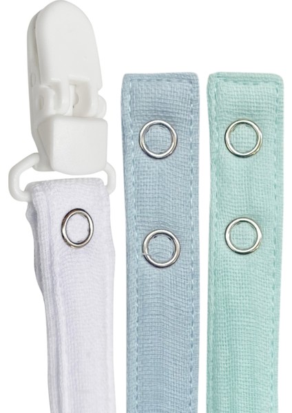 Pamuk Müslin Bebek Emzik Askısı Plastik Klips Kolay Açılır Emzik Tutacağı /emzik Zinciri fırsatları