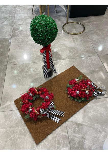 Kapı Önü Paspas Set Yılbaşı Konsept fiyatları