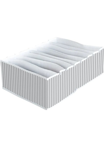 8 Bölmeli Xl Pratik Bölmeli Çekmece Düzenleyici Organizer(Iç Çamaşırı Kravat Çorap Düzenleyici)
