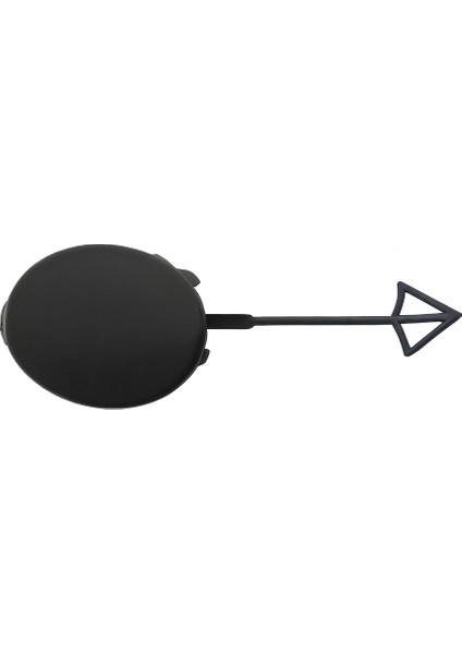 1P0807441C Gru Çeki Demir Kapagı-Çekme Kanca-Arka Leon 2006-2012 Siyah