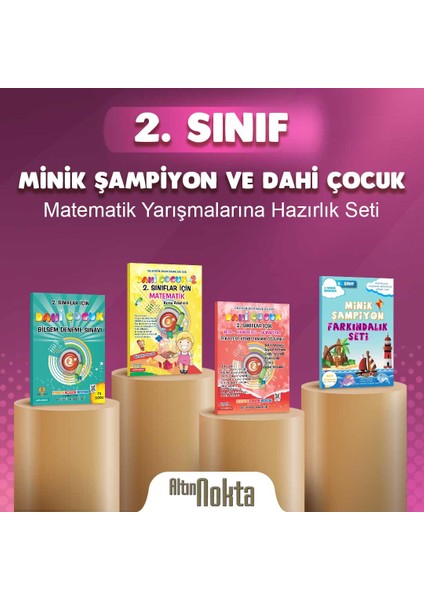 2. Sınıf Minik Şampiyon ve Dahi Çocuk Seti