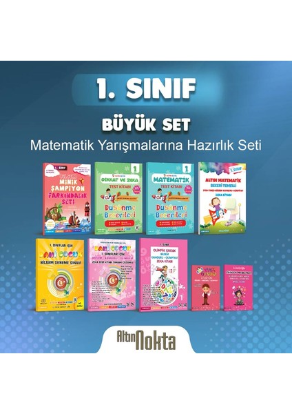 1. Sınıf Bilsem - Kanguru - Olimpiyat Seti Kolay