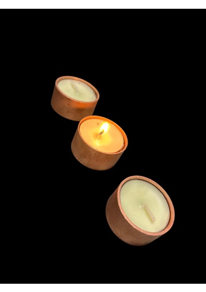 ✨ Şık ve Dayanıklı Bakır Renk Kaplama Çelik Tealight Mumluk ✨ modelleri