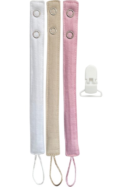 Pamuk Müslin Bebek Emzik Askısı Plastik Klips Kolay Açılır Emzik Tutacağı /emzik Zinciri fiyatları