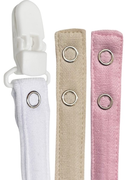 Pamuk Müslin Bebek Emzik Askısı Plastik Klips Kolay Açılır Emzik Tutacağı /emzik Zinciri fırsatları