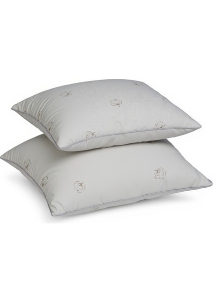 Yün Yastık - 50X70 cm - Yoğun Yün Dolgulu - 2 Adet