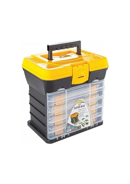 Eco Lounge Super Bag ASR-2089 Organizerli Hobby Tabure / Takın Çantası