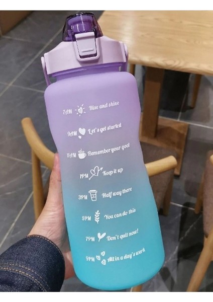 Mor Lüks Matara Suluk - Sızdırmaz Koku Yapmaz Kulplu Pipetli Sporcu Motivasyonel Suluk Matara fiyatları