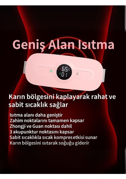 Akıllı Regl Masaj Aleti Isıtıcılı ve Bel Masaj Kemeri fırsatları