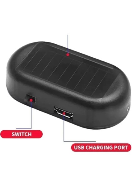 Caydırıcı Araba Ledi Oto Hırsızlık Önleme Işıklı Fake Araç Güvenlik Yanıp Sönen Alarm Işık modelleri