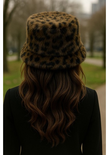 Kadın Tüylü Peluş Kışlık Şapka – Soğuk Havalar Için Trend ve Sıcak Tasarım