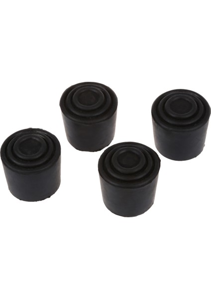 3cm Iç Çap Siyah Kauçuk Yuvarlak Masa Sandalye Ayak Kapağı Tutucu 4 Adet (Yurt Dışından)