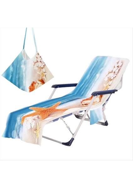 Yan Cepli Plaj Sandalye Kapağı Rahat ve Hızlı Kurutma Salonu Sandalye Havlu Kapağı Açık Plaj Için Uygun (Yurt Dışından) fırsatları