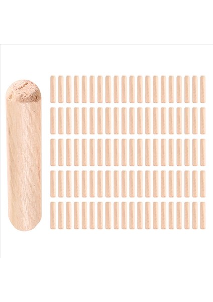 100 Paket Ahşap Dübel Pimleri Ahşap Fırın Kuru Yivli ve Eğimli (Yurt Dışından) fiyatları