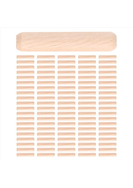 100 Paket Ahşap Dübel Pimleri Ahşap Fırın Kuru Yivli ve Eğimli (Yurt Dışından) modelleri