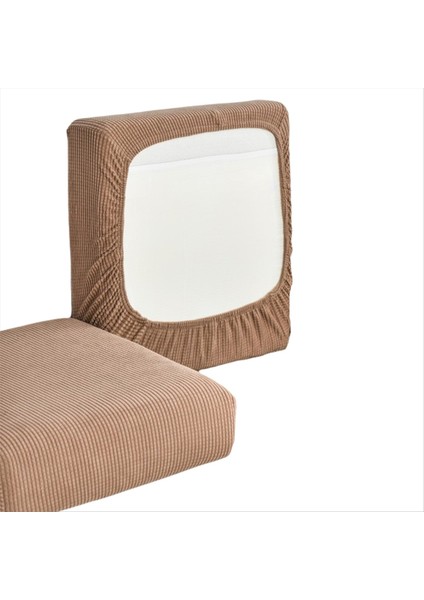 Streç Kanepe Yastık Kapağı Yüksek Streç Kumaş Kanepe Koltuk Koltuk Kapağı Kumaş Kanepe Yastık Kapağı Deve (Yurt Dışından)