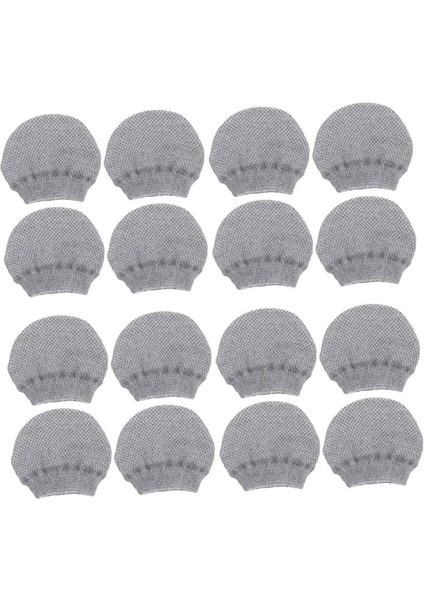 16 Adet Örgü Bardaklar Bavula Dayanıklı Kapaklar Için Ev Tekerleği Tekerlek Tekerleği Sandalye Evrensel Bagaj Ayak Örtüsü (Yurt Dışından)