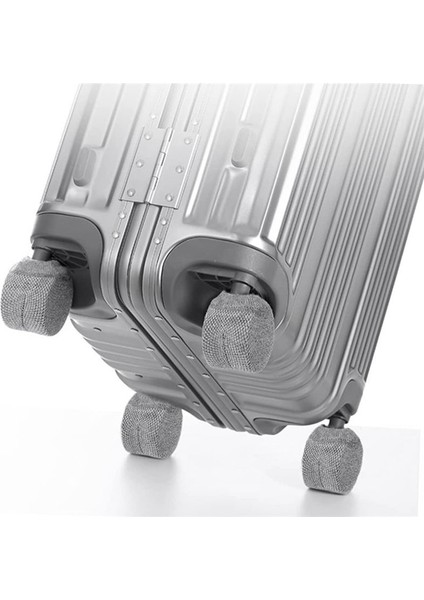 16 Adet Örgü Bardaklar Bavula Dayanıklı Kapaklar Için Ev Tekerleği Tekerlek Tekerleği Sandalye Evrensel Bagaj Ayak Örtüsü (Yurt Dışından) fırsatları