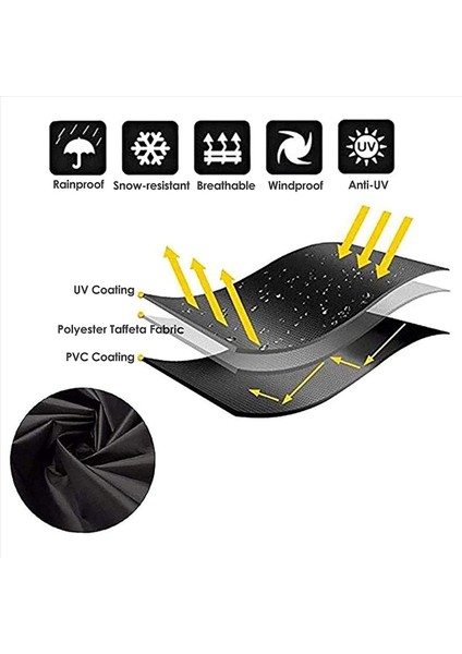 2x Asma Sandalye Kapağı - Asma Lounger Koruyucu Kapak Su Geçirmez Anti Dust Oxford Kumaş Sallanan Sandalye Yağmur Kapağı (Yurt Dışından) indirimleri