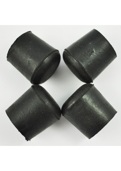 Siyah Masa Sandalye Ayağı Kapaklar Zemin Koruyucu 4 Pc (Yurt Dışından) fırsatları