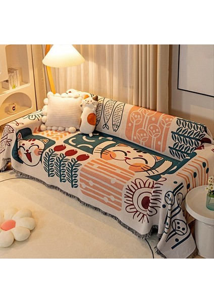 Yaz Evrensel Kanepe Kapağı Kumaş Kanepe Yastık Kapağı Battaniye Tek Evrensel Tüm Mevsimler 90X90CM (Yurt Dışından) modelleri