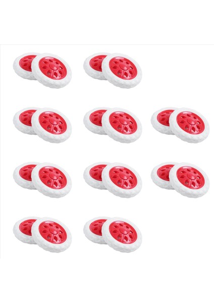 20 Pcs Tekerlek Alışveriş Servis Sepeti Tekerlek Değiştirme (Yurt Dışından)