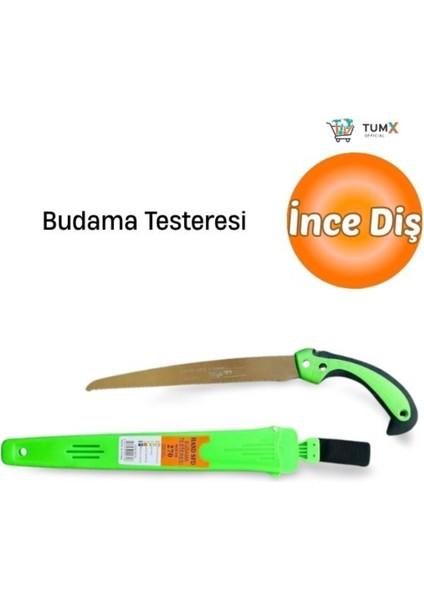 Ince Diş Budama Testeresi Kılıflı